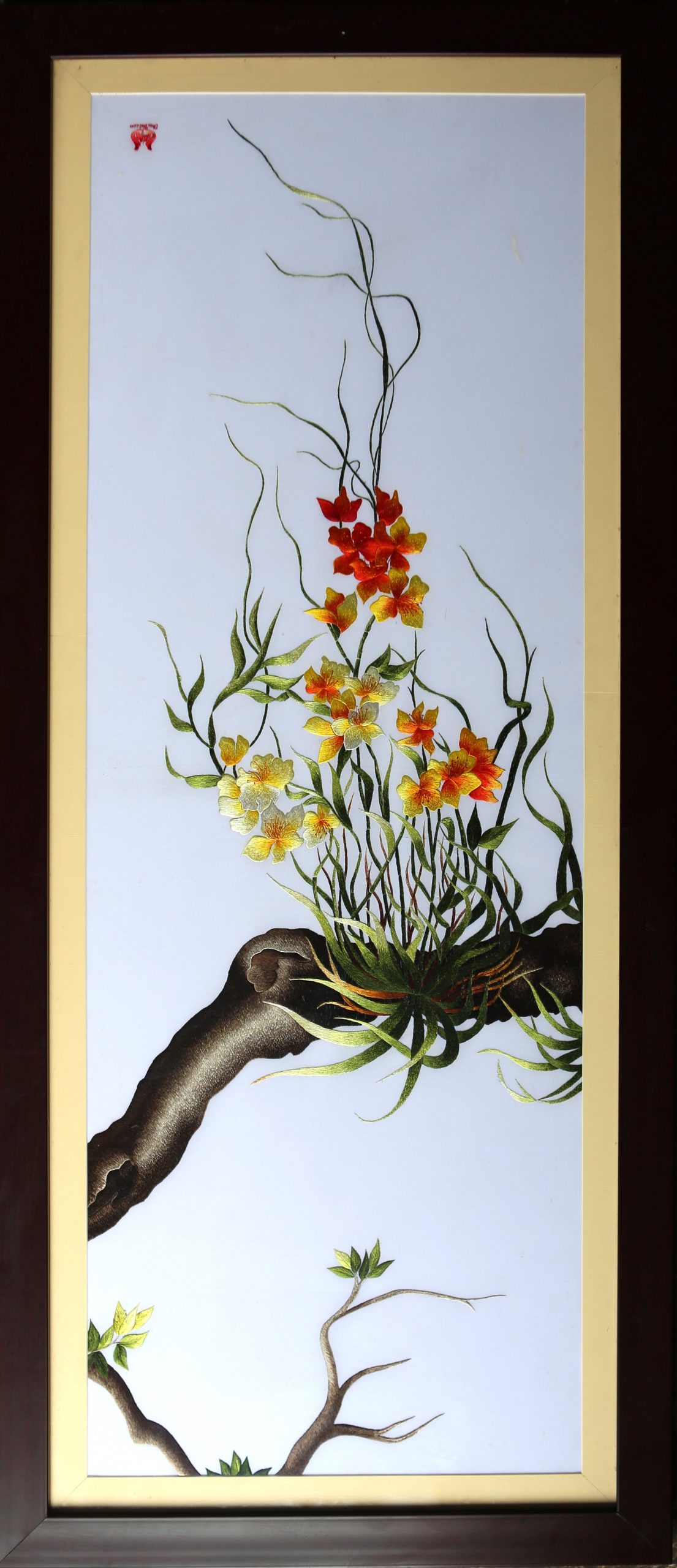 Tranh thêu Bộ cội rễ (MBO0002)