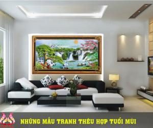 Tranh thêu hợp tuổi Mùi và ý nghĩa trong năm 2020