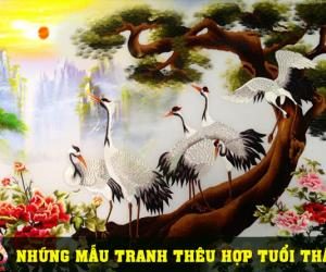 Mẫu Tranh thêu hợp tuổi Thân và ý nghĩa trong năm 2020