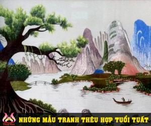 Những mẫu tranh thêu hợp tuổi Tuất